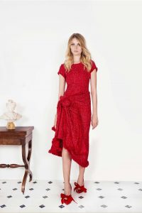 robe rouge haut de gamme